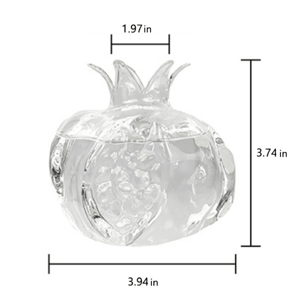 Pomegranate Borosilicate Glass Propagation Vase, view 12
