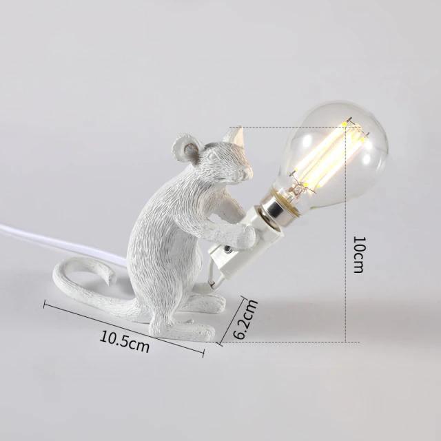 Mouse Figure Accent Lamp in Three Poses, view 15