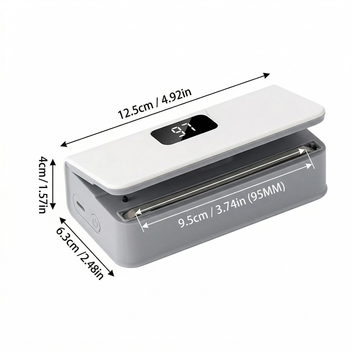 Portable Bag Sealer, USB-C Rechargeable, view 6