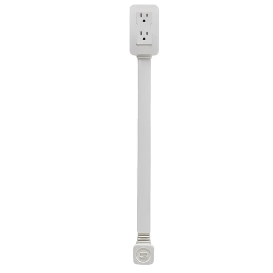 Extendable Wall Outlet Extender with USB-A and USB-C, view 2
