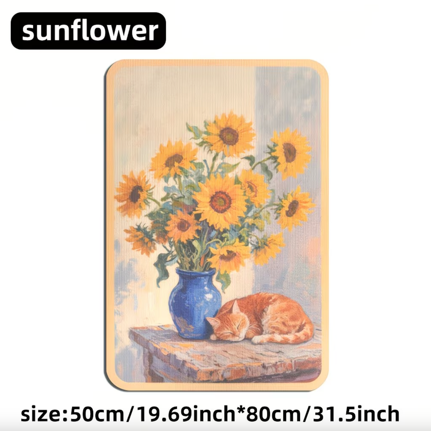 Adhesive Cat Scratching Board with Art Print, view 10