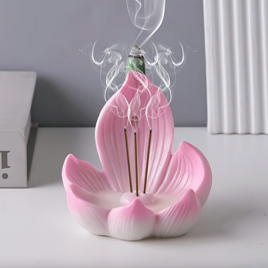 Lotus Incense Fountain for Cones and Sticks, view 2