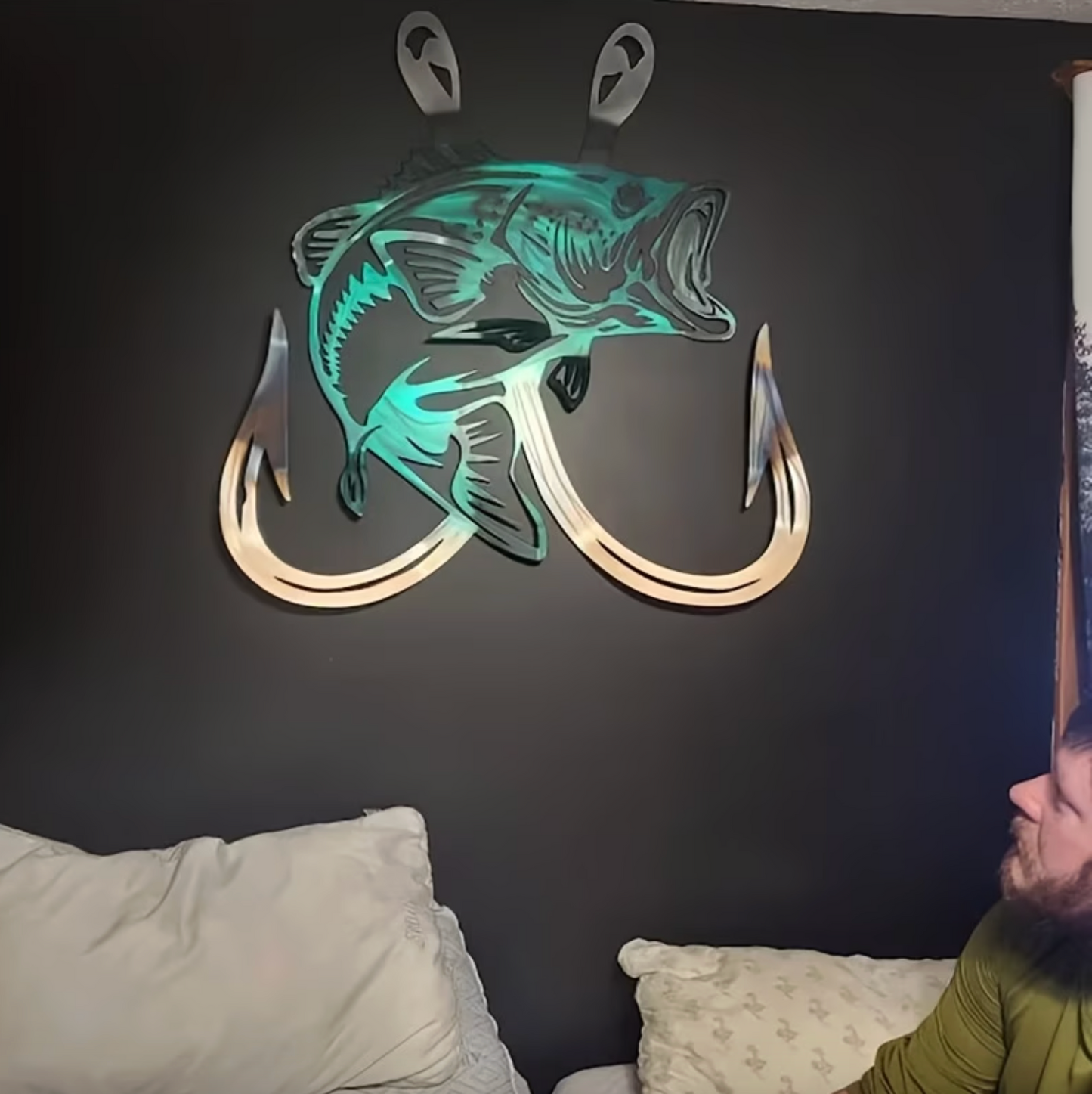 Metal Marine Life Wall Art, Four Ocean Designs, view 15