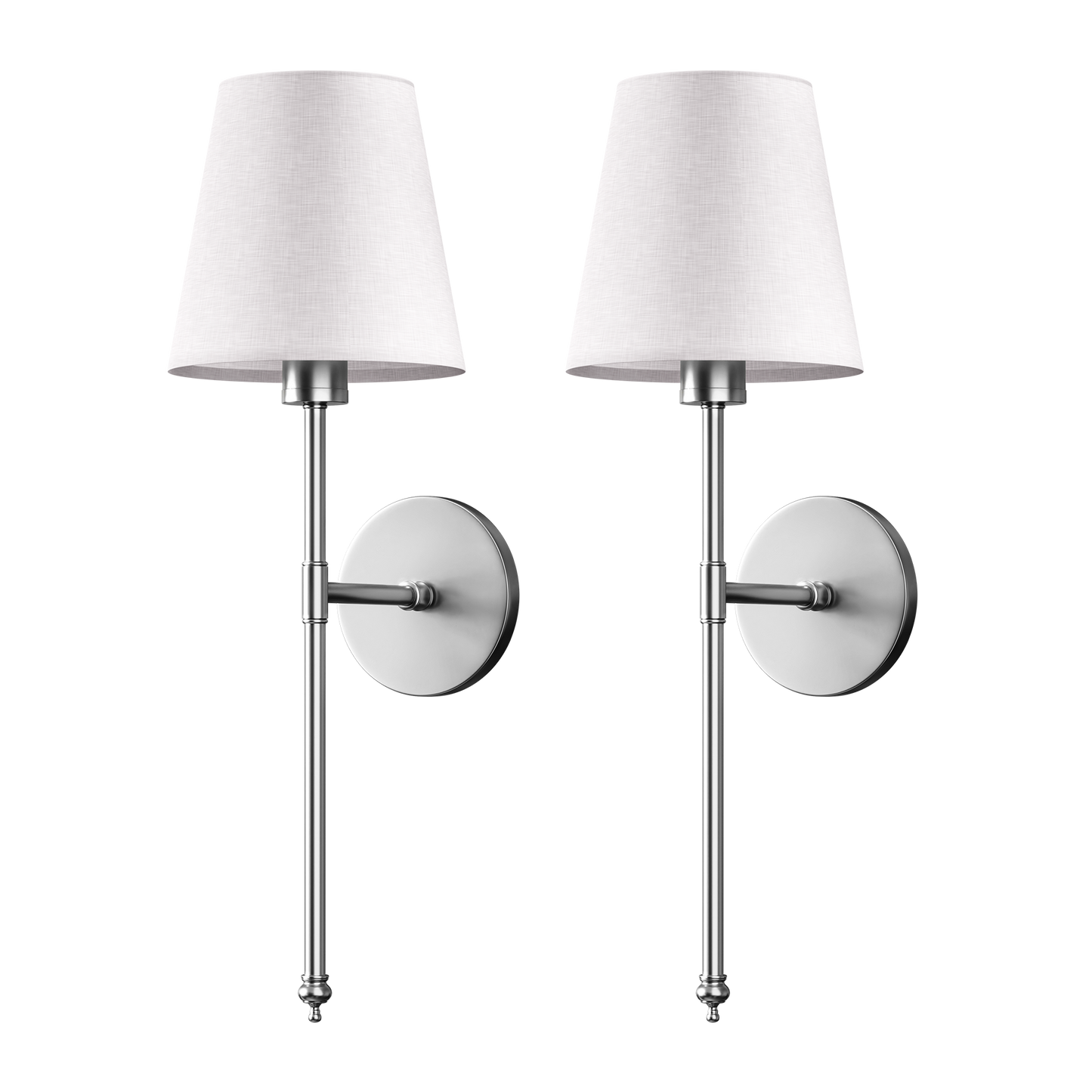 Wireless Wall Sconces, Set of 2, Three Finishes, view 17