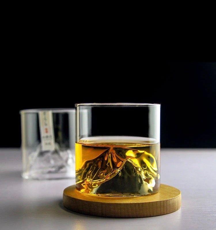 Japanese Whiskey Glass with Wooden Box, 6.8 oz, view 5