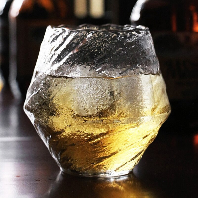 Handmade Japanese Edo Glass Tumbler for Whiskey, view 7