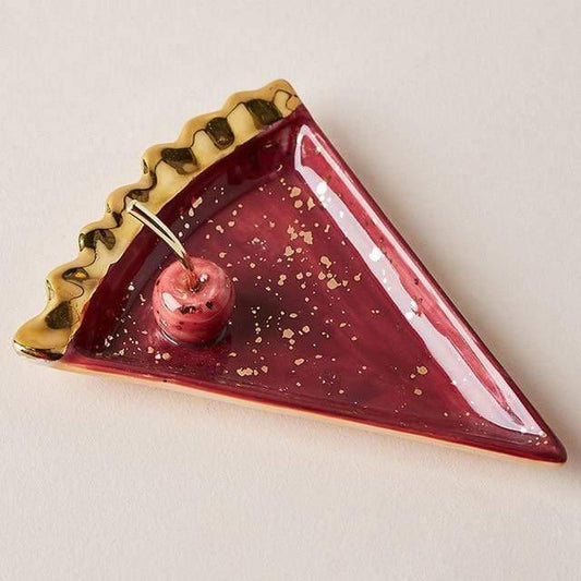 Ceramic Dish Set with a Cherry or Apple Design, view 2