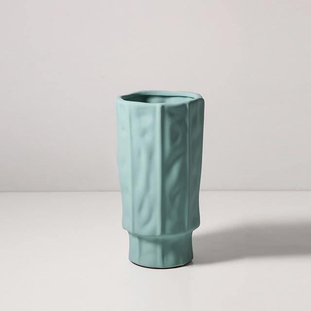 Textured Ceramic Bud Vases, Four Colors, Five Sizes, view 14
