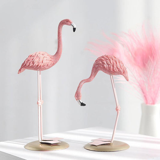 Resin Flamingo Figurine in Three Poses, Sold Singly, view 2