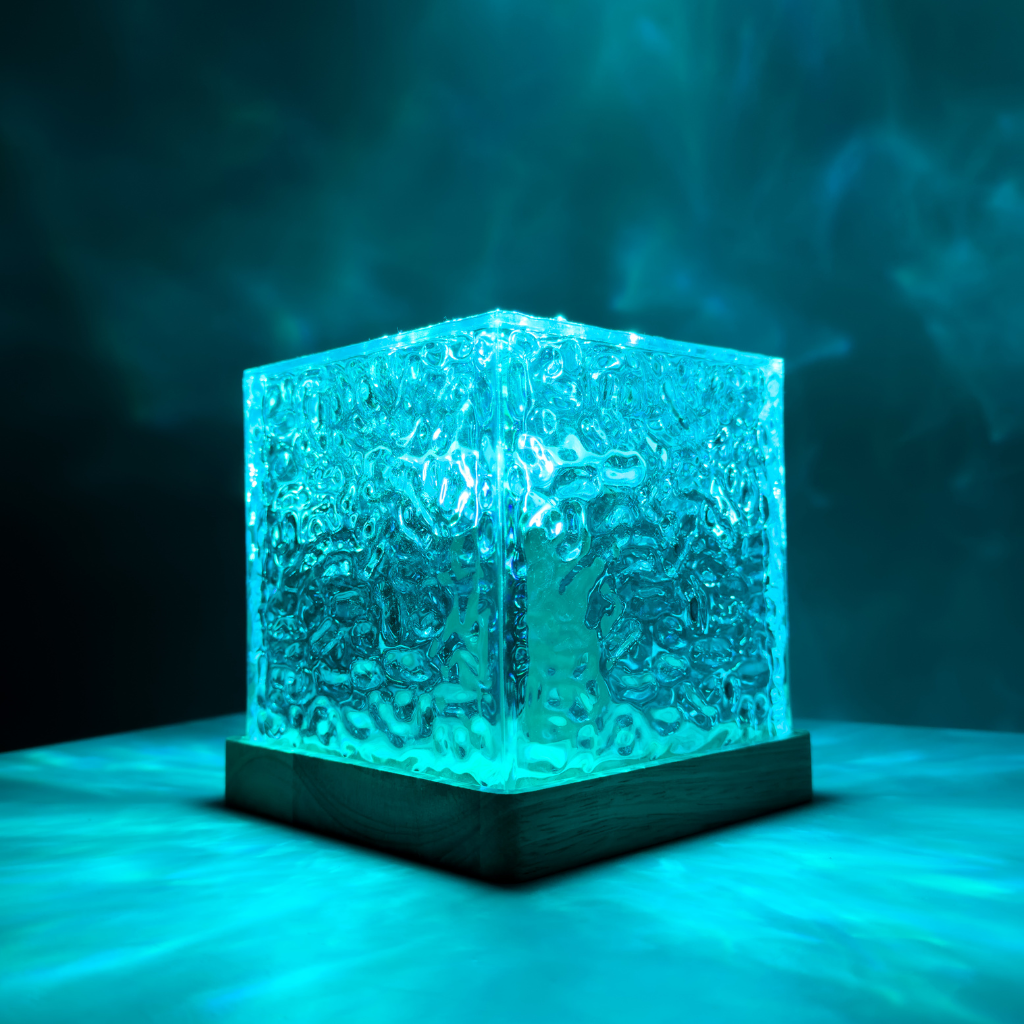 Color Changing Cube Lamp with Remote and Fade Mode