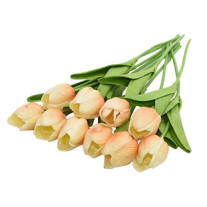 Faux Silk Tulips, Set of 10 Stems, view 18