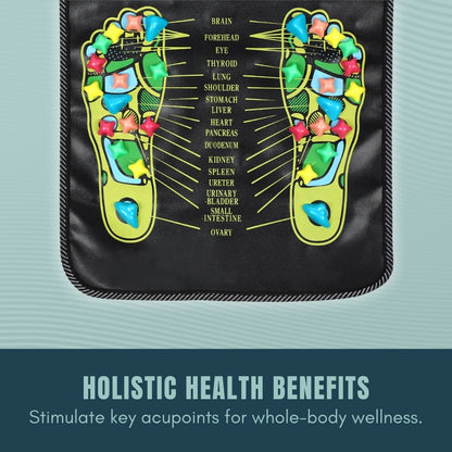 Acupressure Foot Massage Mat, Rolls Up for Storage, view 5