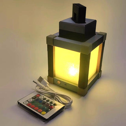 Pixel Block LED Night Light, Orange, Blue, or RGB, view 10