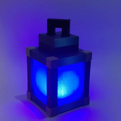 Pixel Block LED Night Light, Orange, Blue, or RGB, view 11