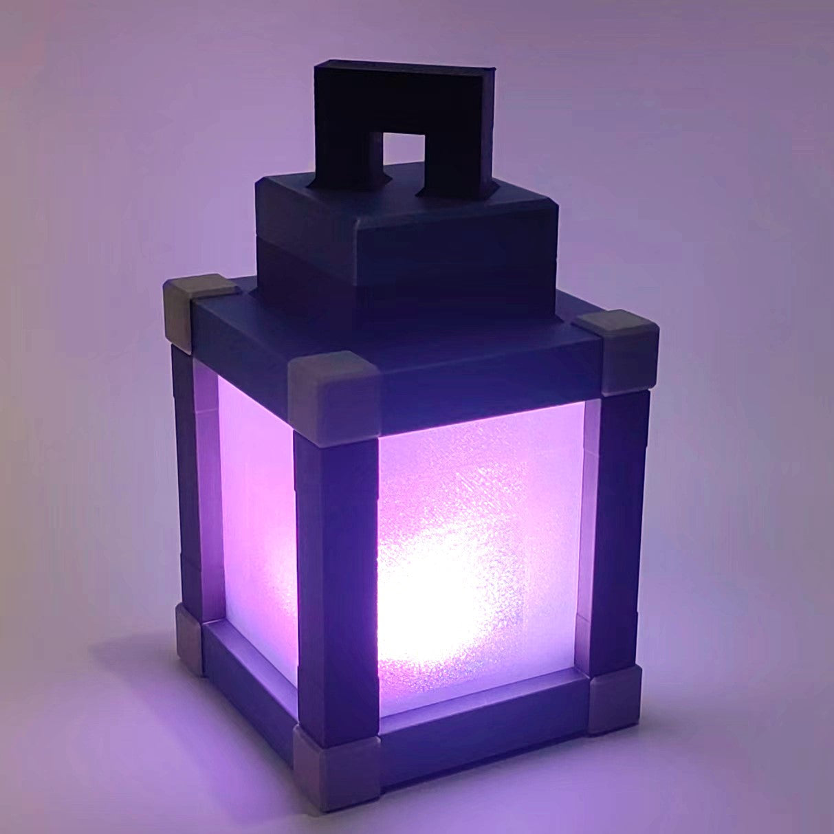 Pixel Block LED Night Light, Orange, Blue, or RGB, view 6