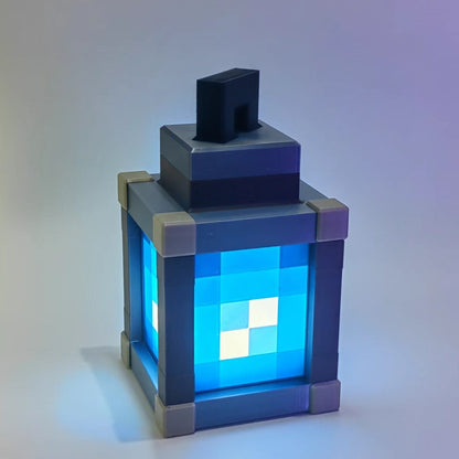 Pixel Block LED Night Light, Orange, Blue, or RGB, view 2