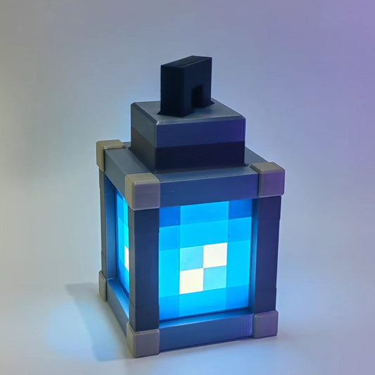 Pixel Block LED Night Light, Orange, Blue, or RGB, view 2