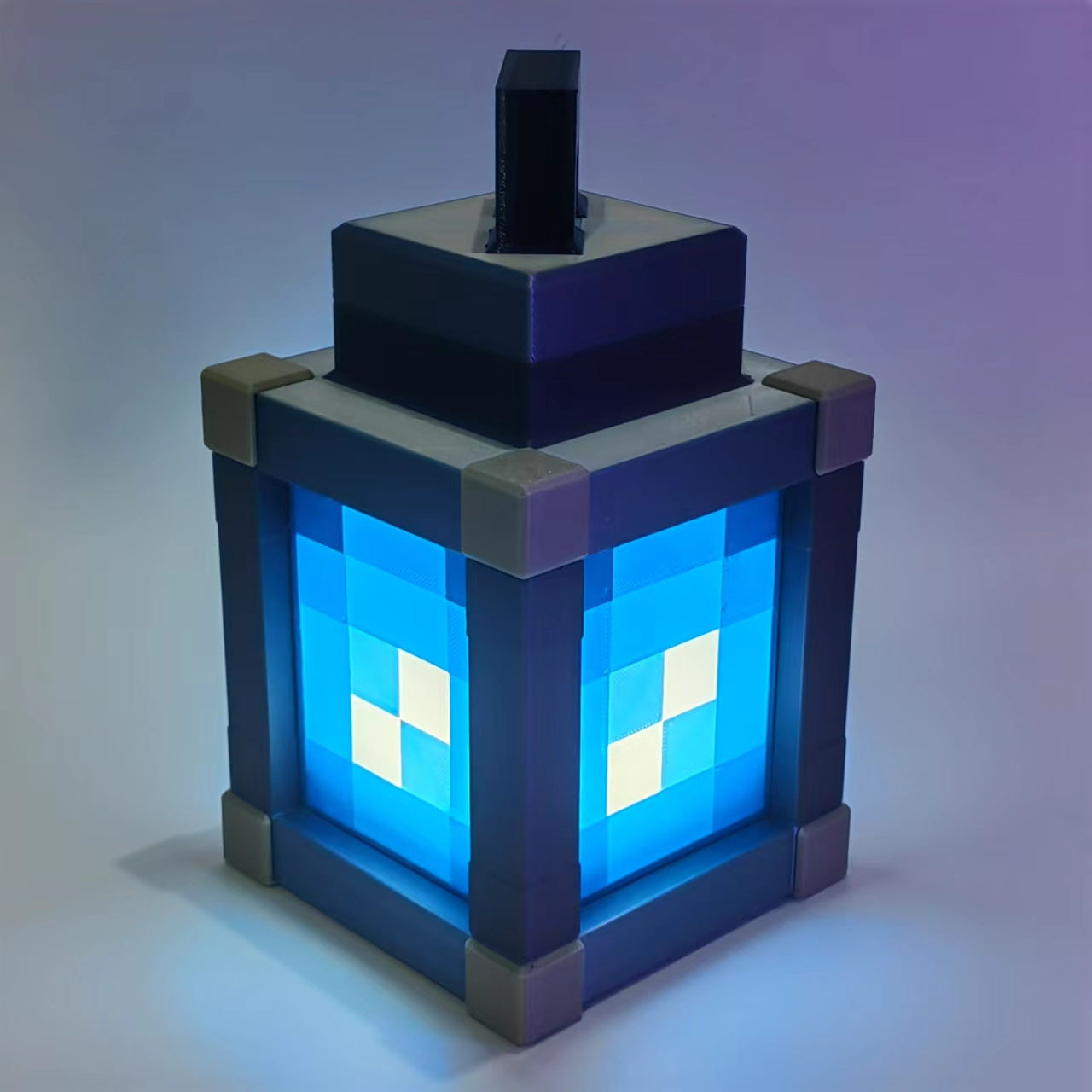 Pixel Block LED Night Light, Orange, Blue, or RGB, view 7