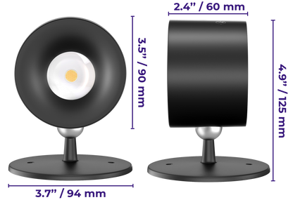 Magnetic Wall Light, Rechargeable, 360 Degree Head, view 14