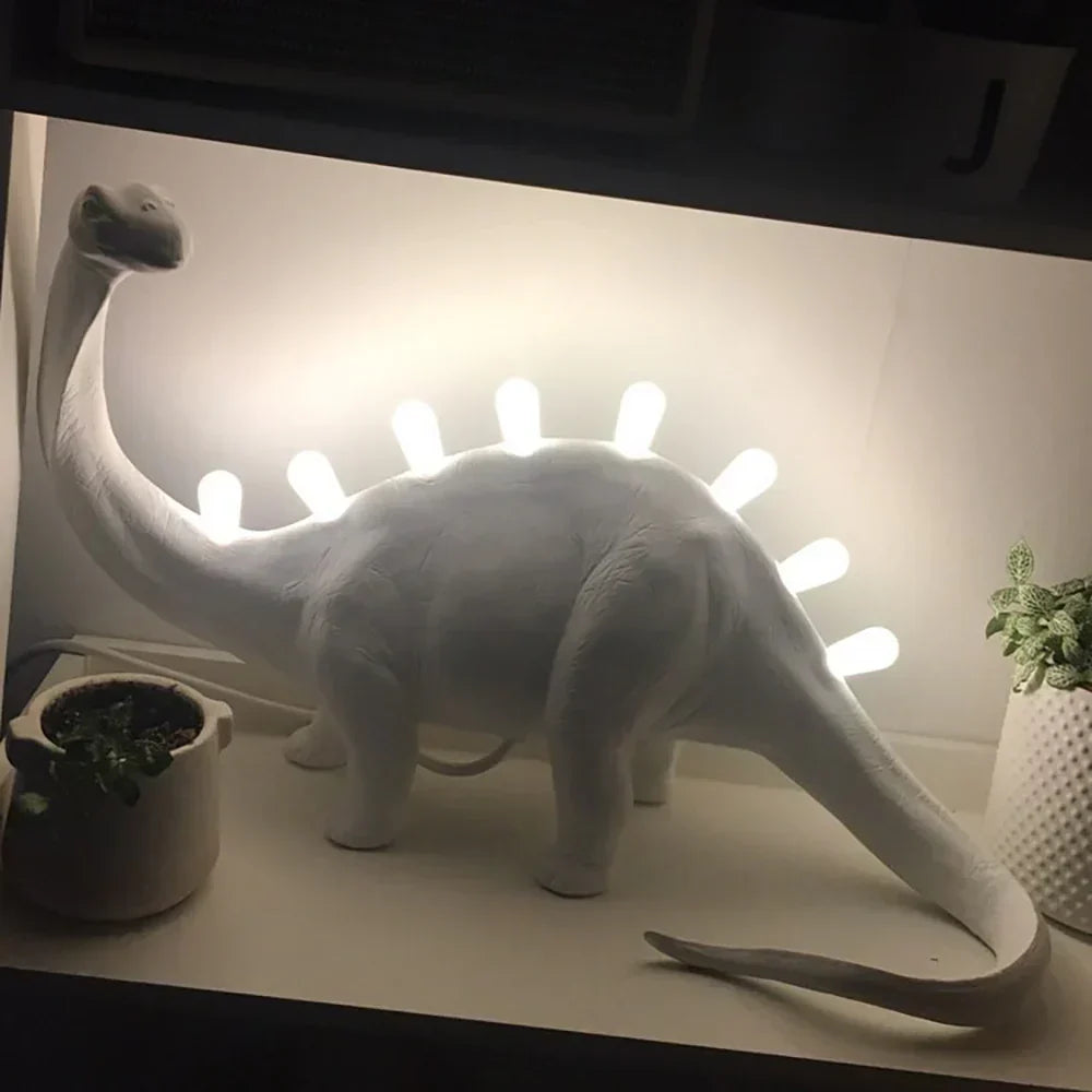 Dinosaur Table Lamp, T-Rex or Brontosaurus, view 7