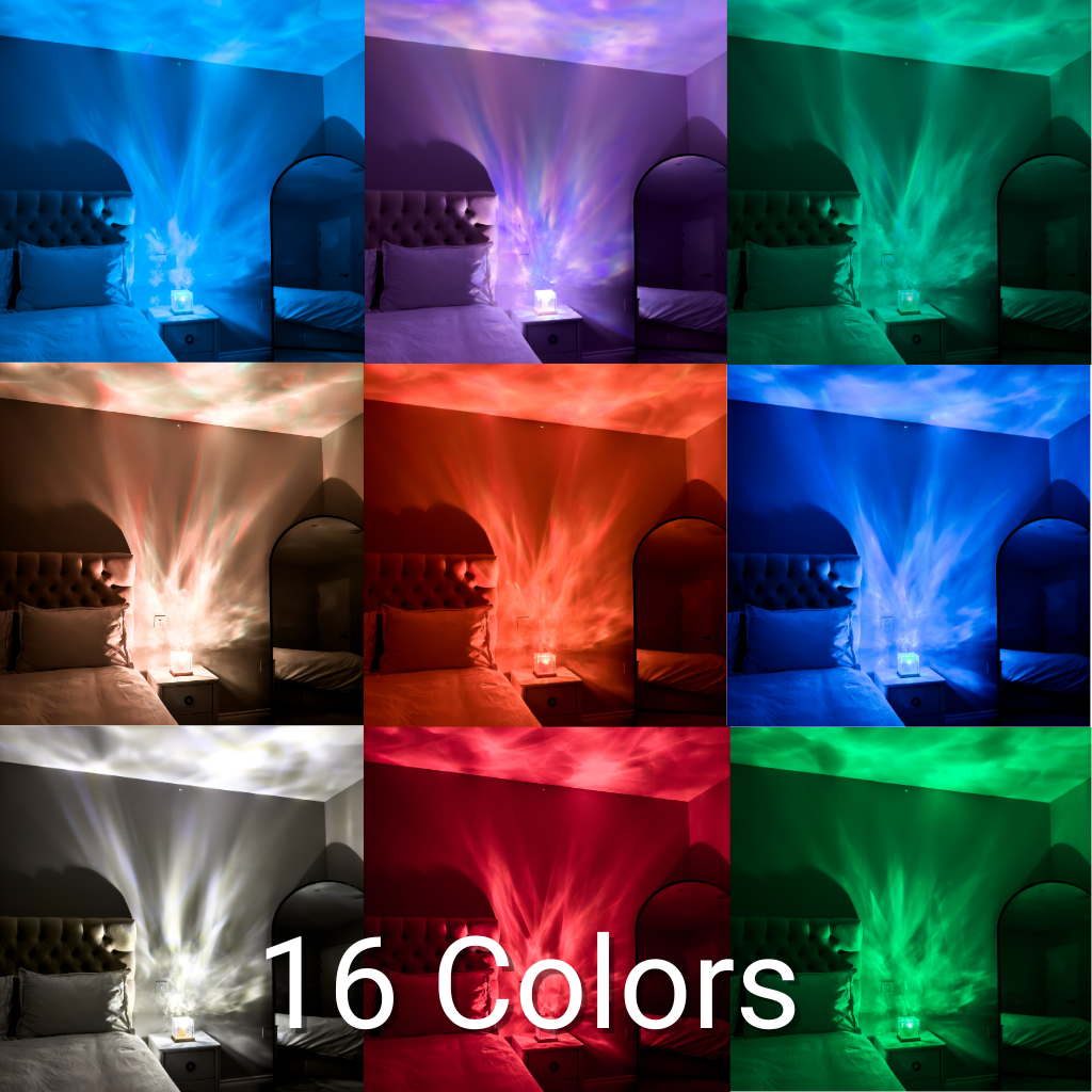Color Changing Cube Lamp with Remote and Fade Mode, view 4