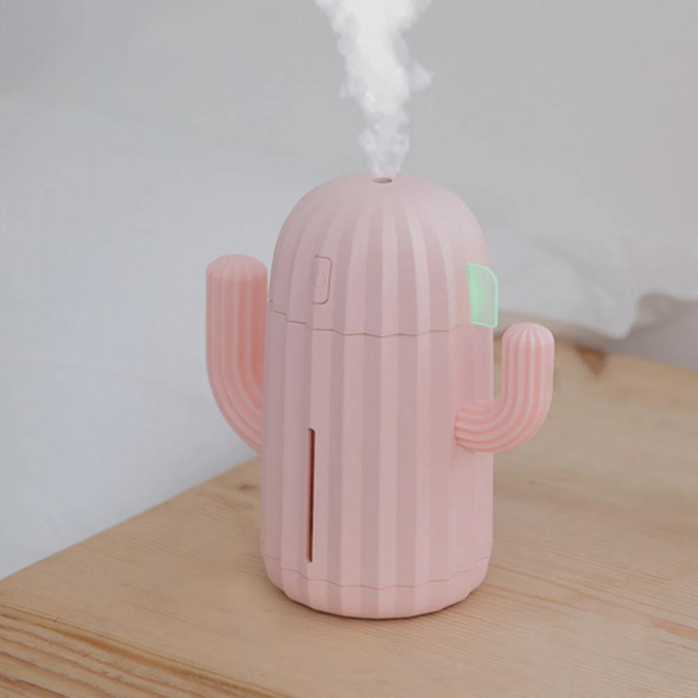 Cactus USB Desk Humidifier with LED and 8 Hour Timer, view 3