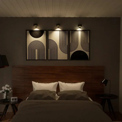 Magnetic Wall Light, Rechargeable, 360 Degree Head, view 10