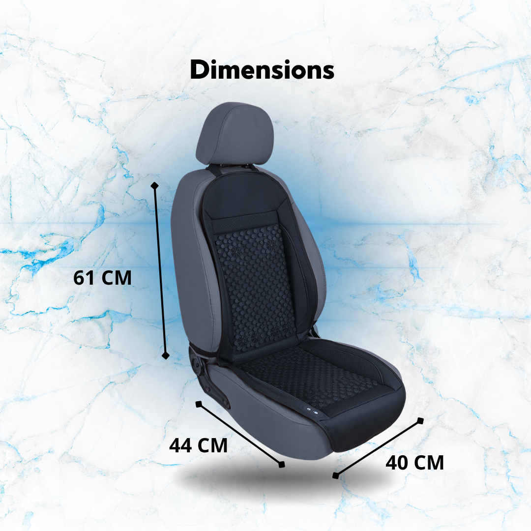 Ventilated Car Seat Cushion with Fans and Massage, view 4