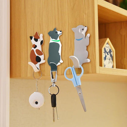 Adhesive Animal Tail Hooks for Fridge or Wall, view 6