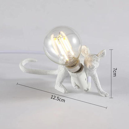 Mouse Figure Accent Lamp in Three Poses, view 12
