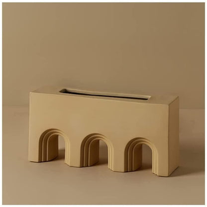 Architectural Ceramic Accent Vase, Eight Designs, view 4