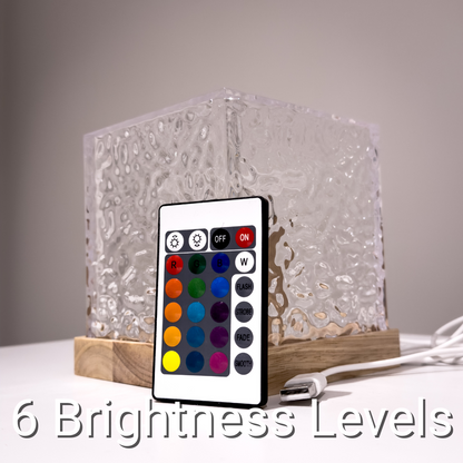 Color Changing Cube Lamp with Remote and Fade Mode, view 5