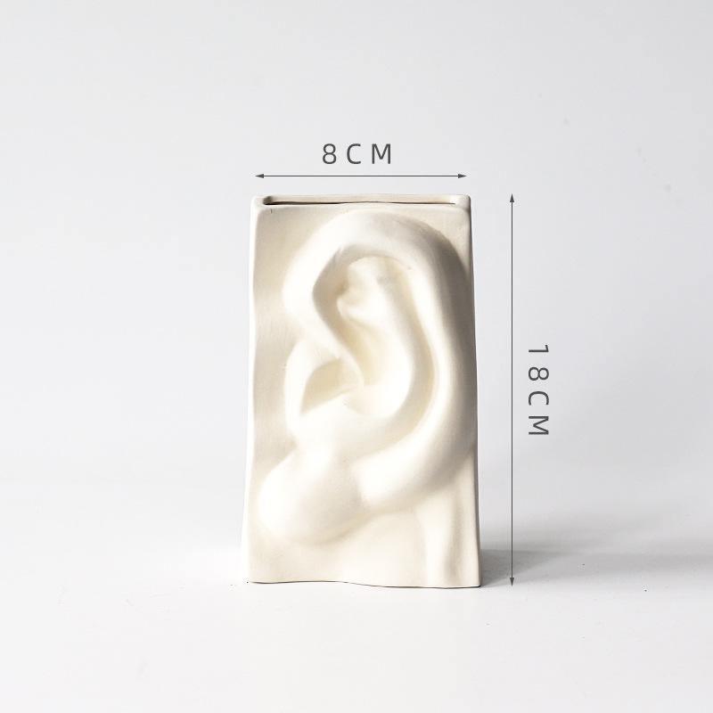 Resin Face Vase, Eye, Ear, Nose or Mouth Shape, view 17