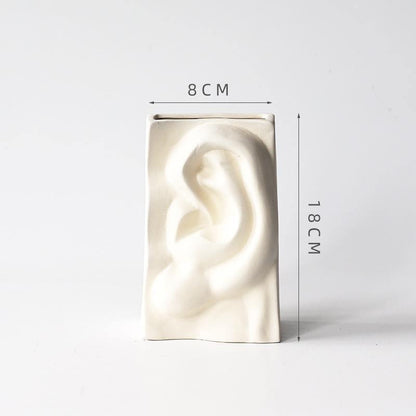 Resin Face Vase, Eye, Ear, Nose or Mouth Shape, view 17