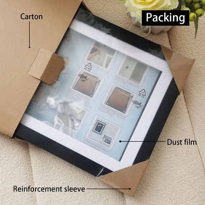Kids Art Frame for A4 Drawings with Magnetic Front, view 13
