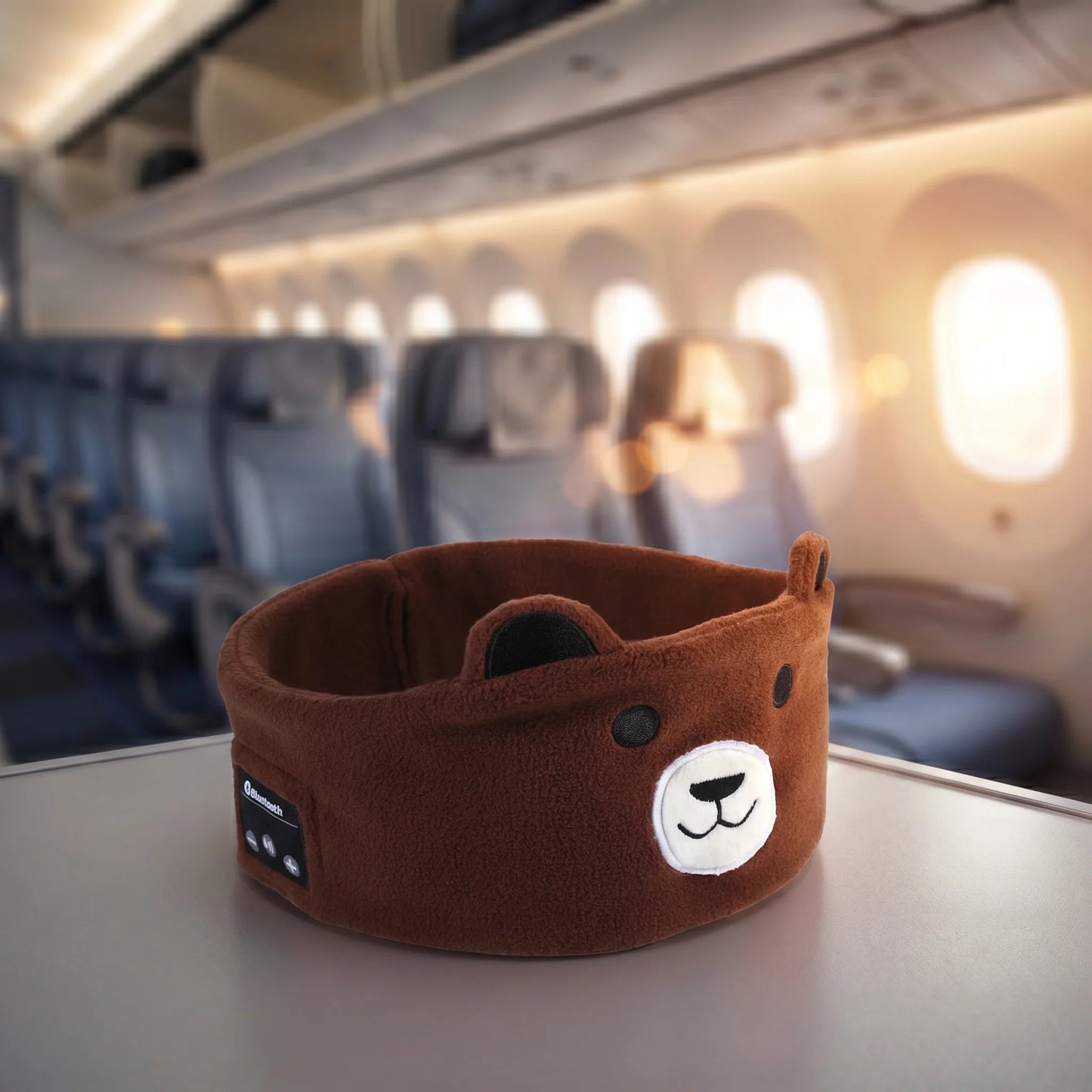 Kids' Fleece Sleep Headband with Bluetooth Speakers, view 7