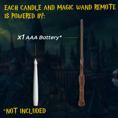 LED Floating Candles with Wand Remote, Hanging Set, view 4