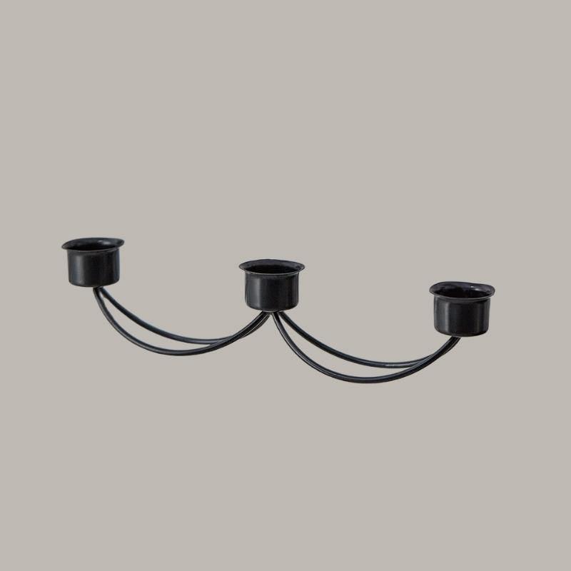 Metal Taper Candle Holders and 2 or 3 Arm Candelabras, view 17