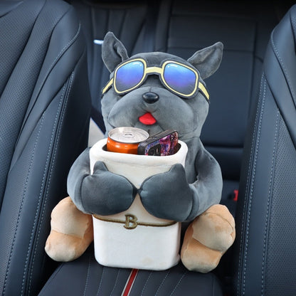 Dog Shaped Car Tissue, Trash and Storage Box