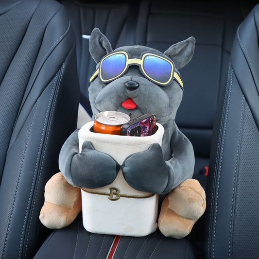 Dog Shaped Car Tissue, Trash and Storage Box