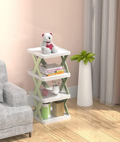 Six Tier Narrow Shoe Rack, Tool Free Assembly, view 2