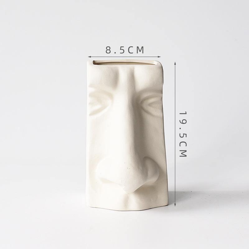 Resin Face Vase, Eye, Ear, Nose or Mouth Shape, view 3