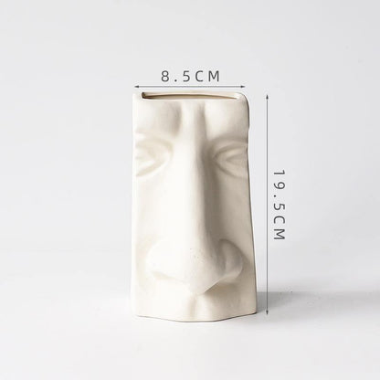 Resin Face Vase, Eye, Ear, Nose or Mouth Shape, view 3