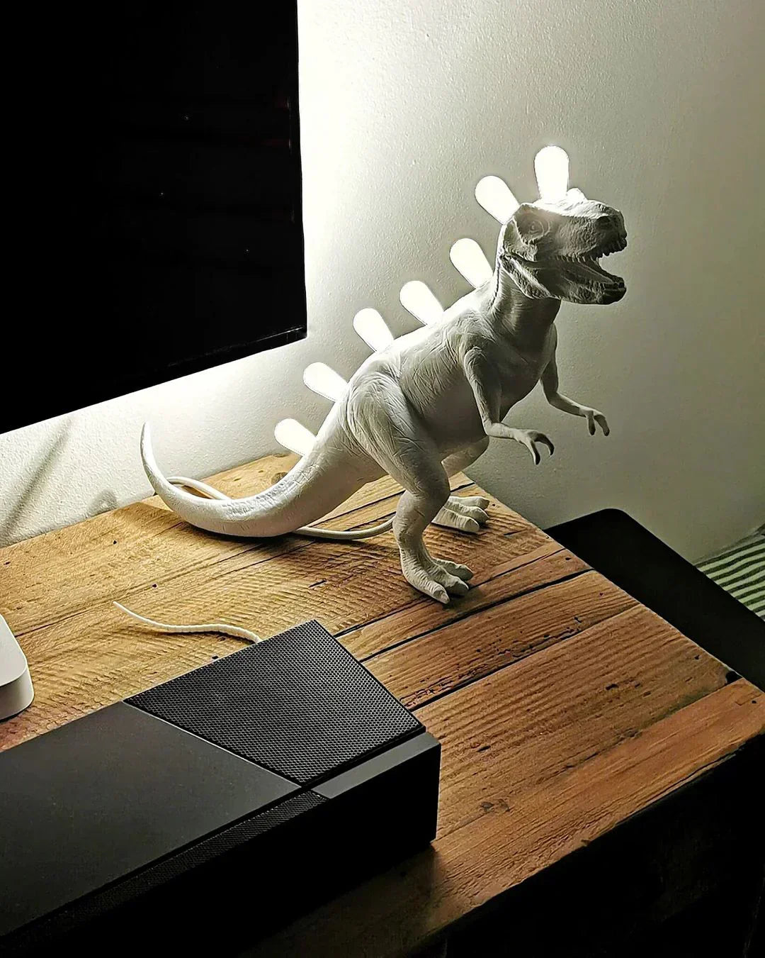 Dinosaur Table Lamp, T-Rex or Brontosaurus, view 13