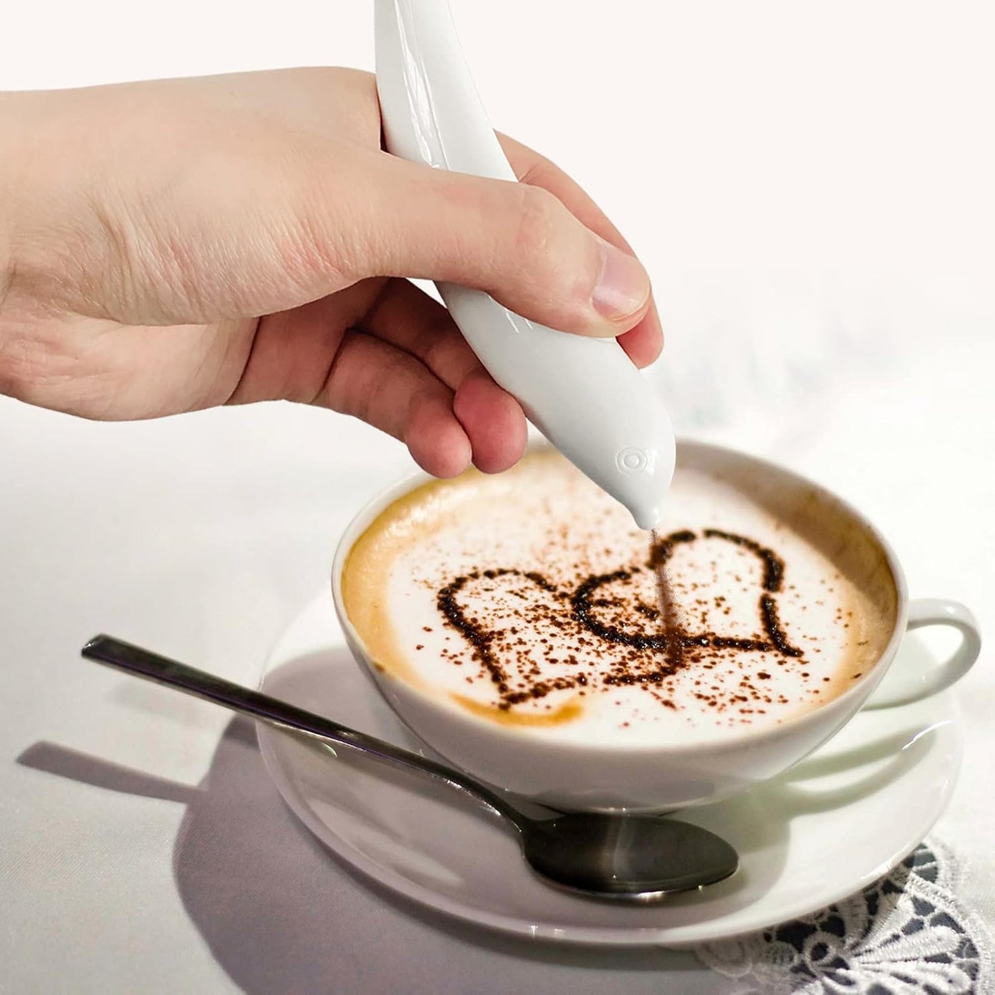 Electric Latte Art Pen for Cocoa and Cinnamon, view 5