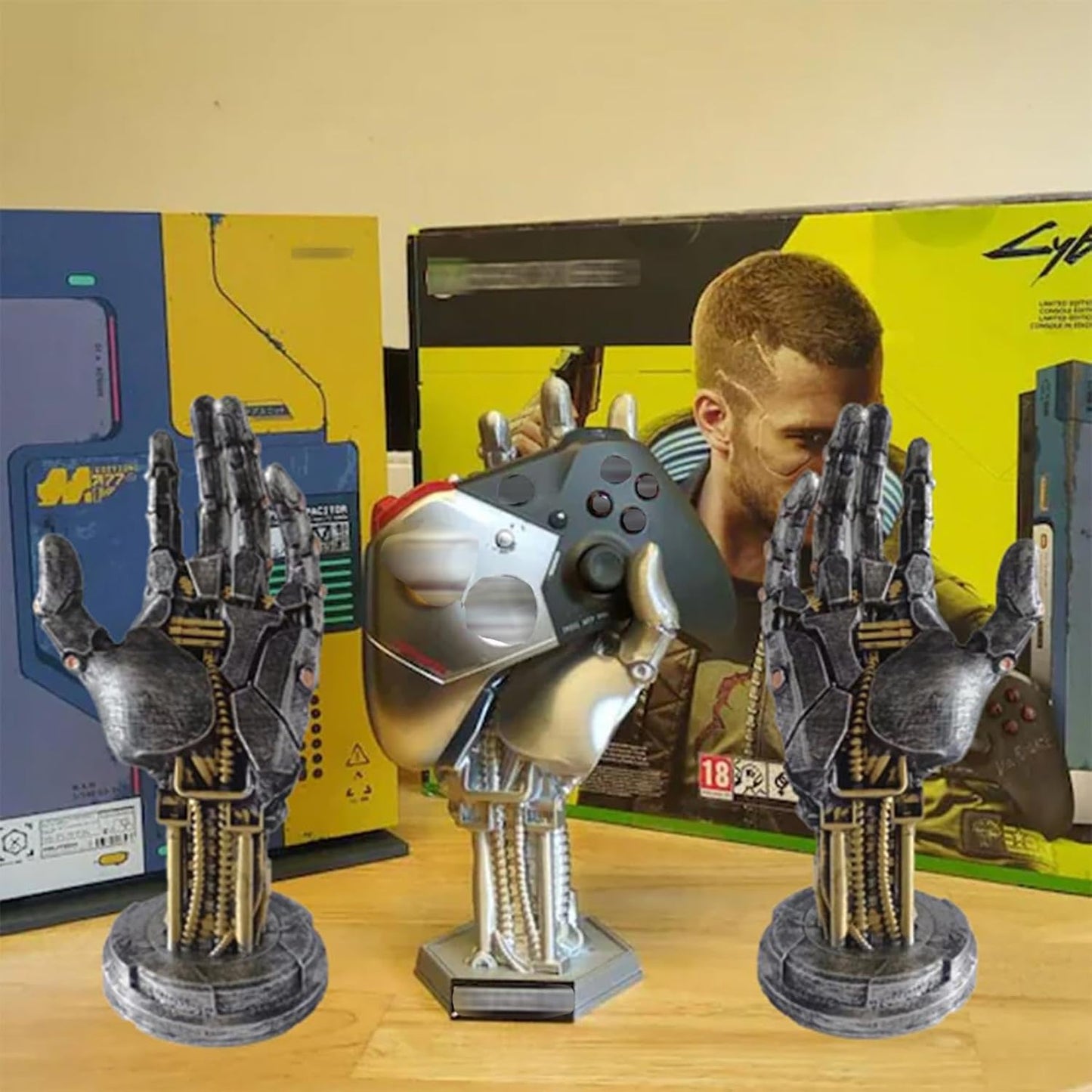 Mechanical Hand Game Controller Stand for Desks, view 14
