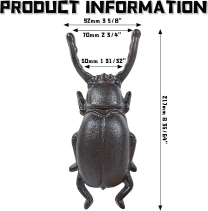 Cast Iron Beetle Boot Jack for the Entryway, view 8
