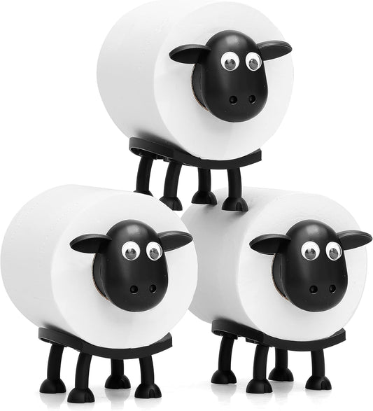 Sheep Shaped Metal Toilet Paper Holder