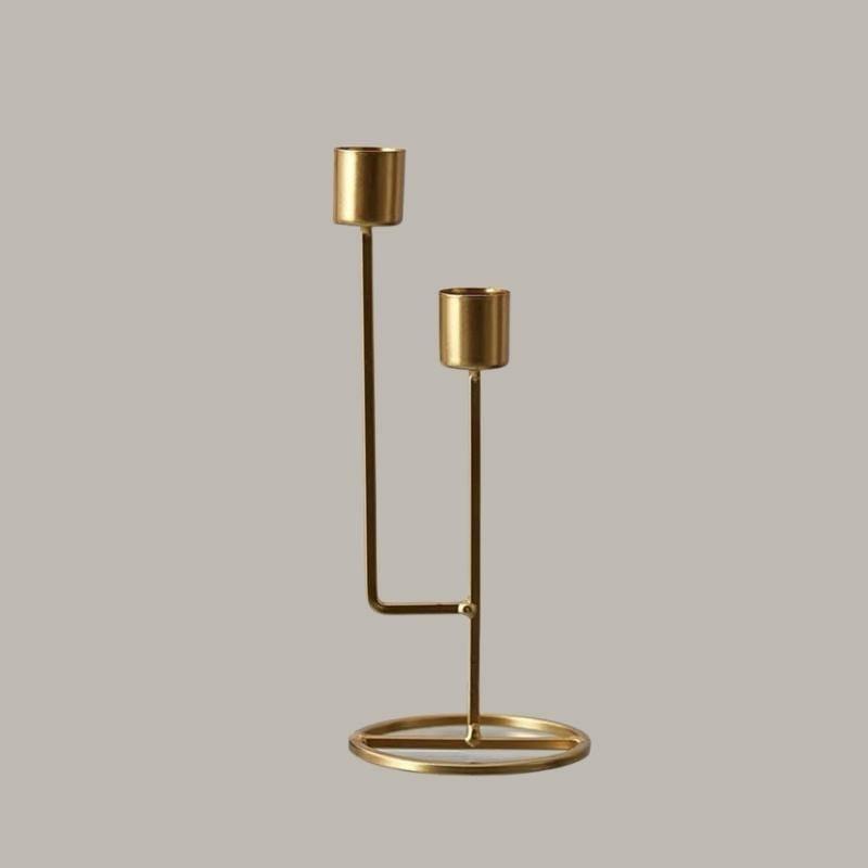 Metal Taper Candle Holders and 2 or 3 Arm Candelabras, view 14