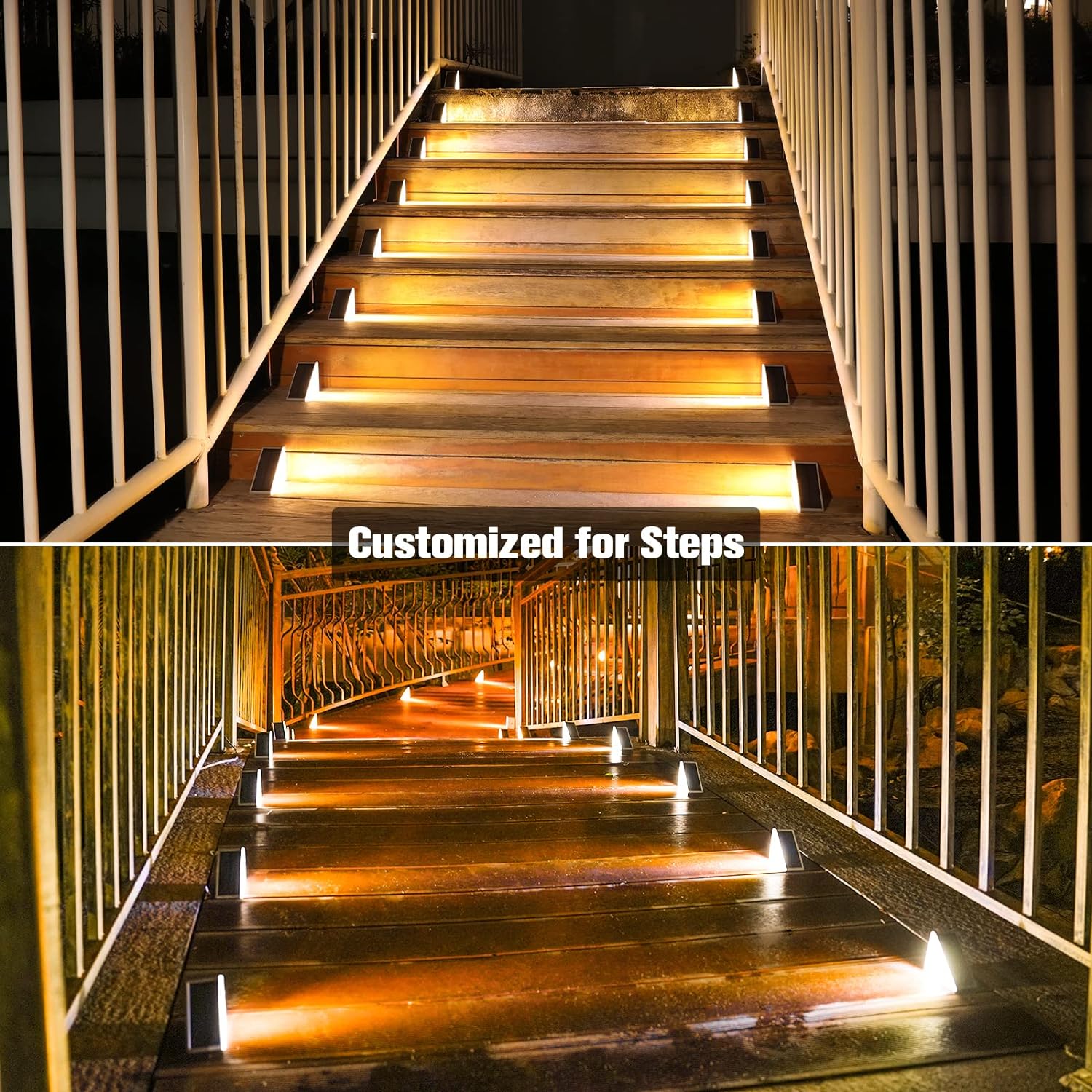 Outdoor Solar Step Lights for Stairs and Decks, view 7